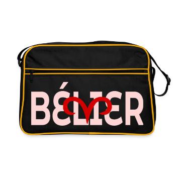 Bélier - Sac Retro - noir/or - Devant