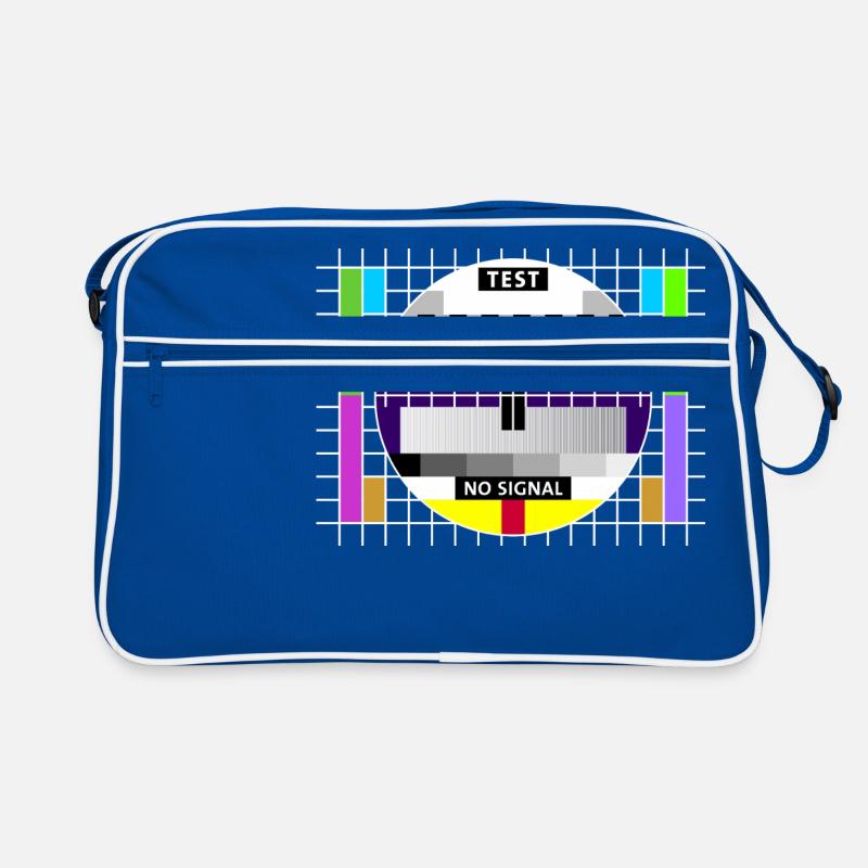 Image test card status no signal screen Display Sac Retro