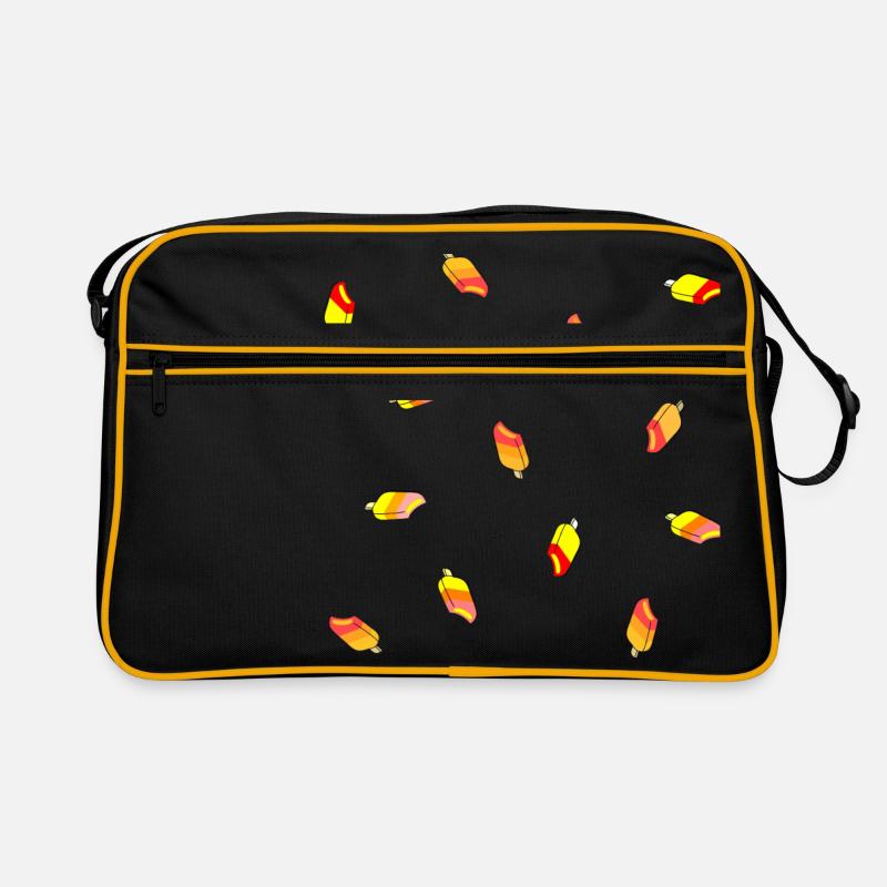 Popsicles in many colors as a gift Idea Retro Bag