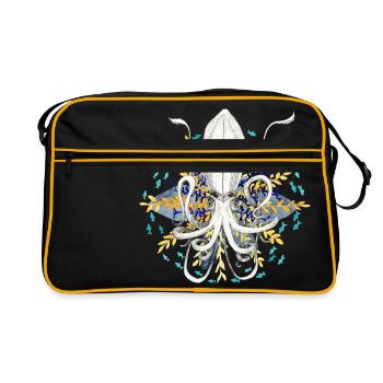 calamar - Sac Retro - noir/or - Devant