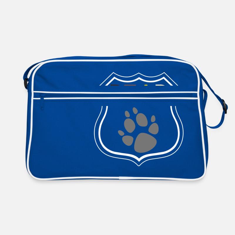 Bear LGBT cop mark Retro Bag