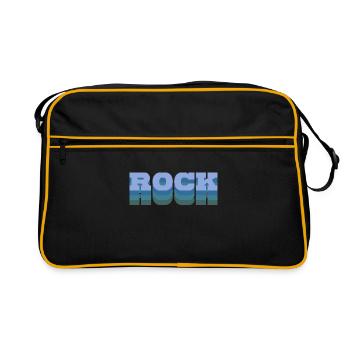 Géologie - Sac Retro - noir/or - Devant