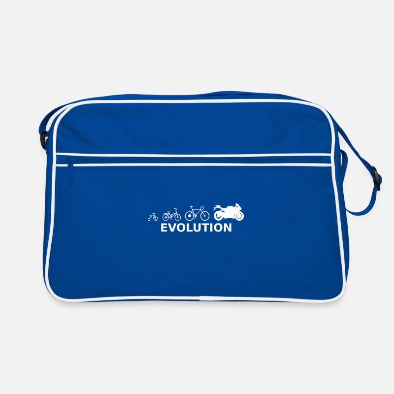 Evolution de la machine moto moto Sac Retro