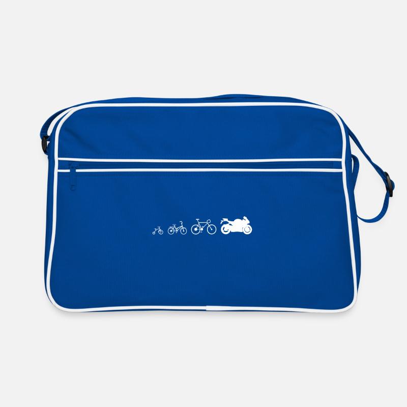 Motorrad Motorcycle Biker Evolution Retro Tasche