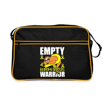 Endométriose - Sac Retro - noir/or - Devant