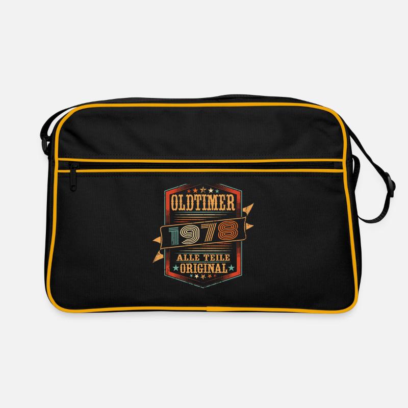 oldtimer 1978 Original - 45 Geburtstag Retro Tasche