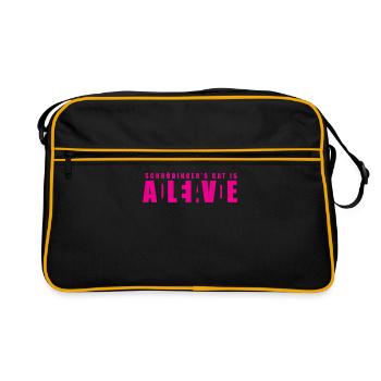 Schrödingers Chat - Dead or Alive - Sac Retro - noir/or - Devant