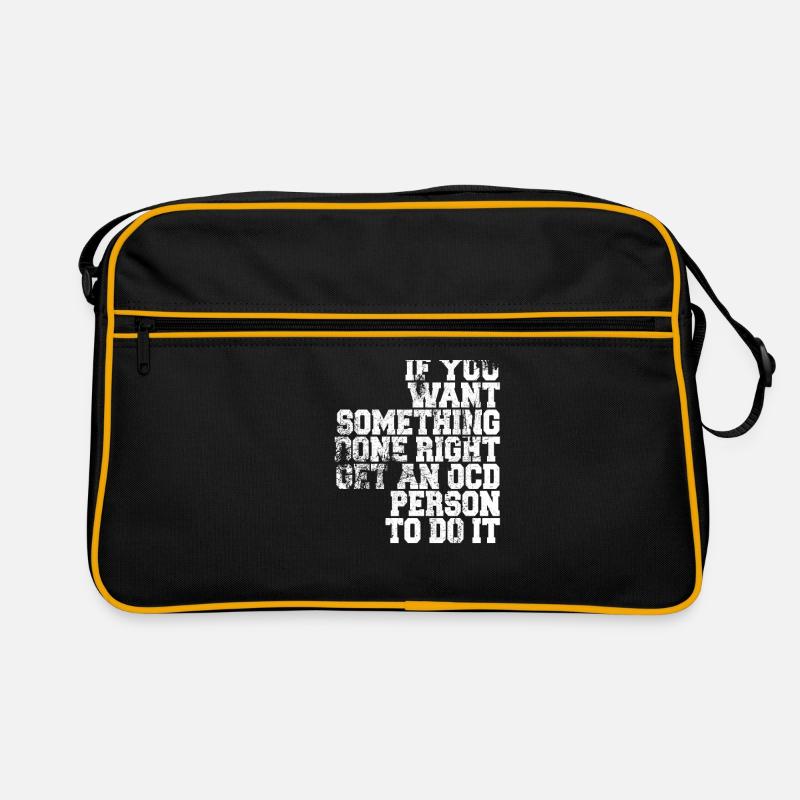 OCD Obsessive compulsive disorder Retro Bag