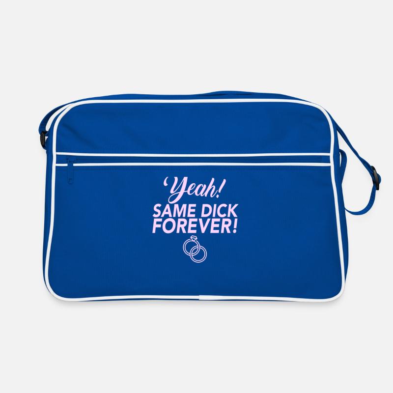 JGA Jungesellinnen Abschied Same Dick Forever Retro Tasche