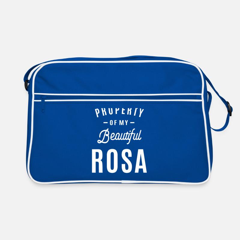 Rosa Personalized Name Retro Bag