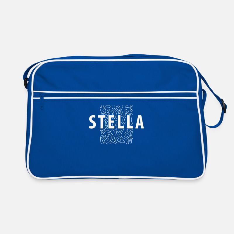Stella Personalisiert - Name Stella Retro Tasche