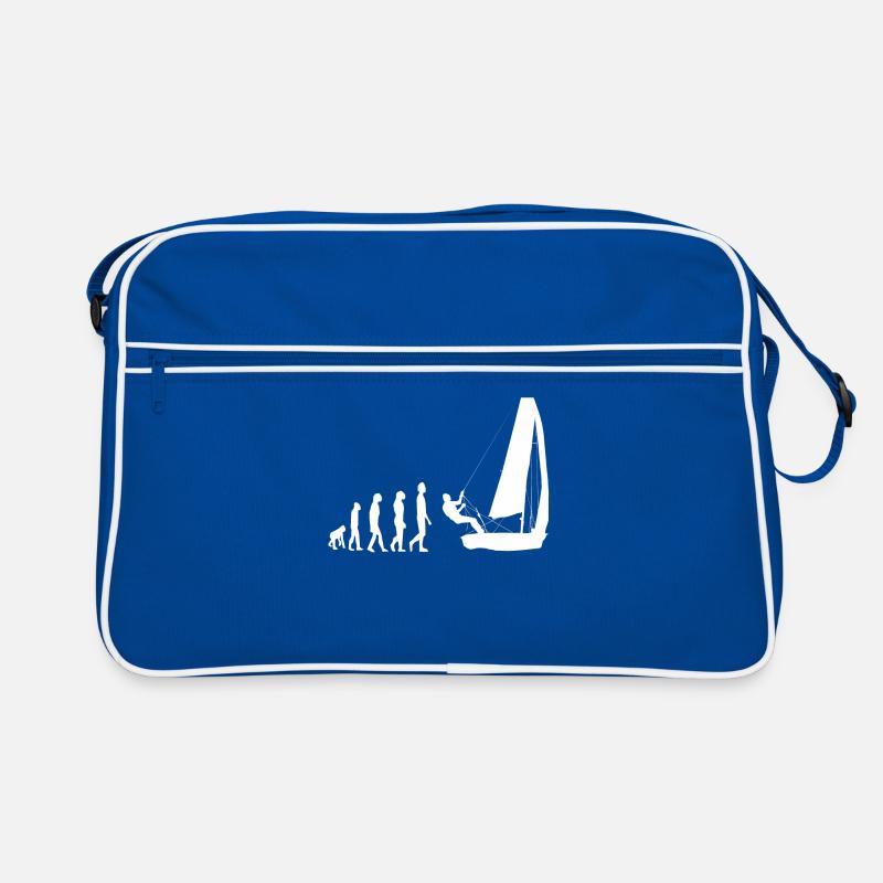 Sailing Sailboat Sailing Evolution Retro Bag