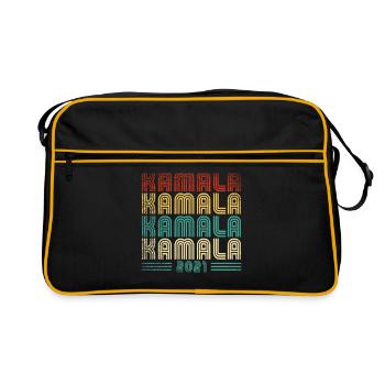 Kamala Harris 2021 - Sac Retro - noir/or - Devant
