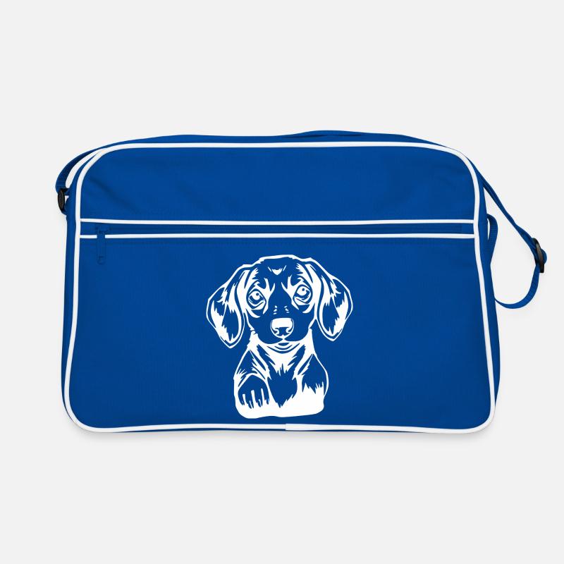 Teckel T-shirt teckel Cadeau Sac Retro