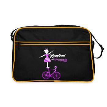 Artistic cycling, artistic cycling, indoor cycling - Retro Bag - black/gold - Front