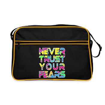 Never Fears W - Sac Retro - noir/or - Devant
