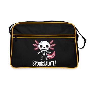Charme du Dragon Squelette de Spooksalot - Sac Retro - noir/or - Devant