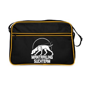 Équipe de recherche de Vissla Mantrailing Chien Wilsigns - Sac Retro - noir/or - Devant