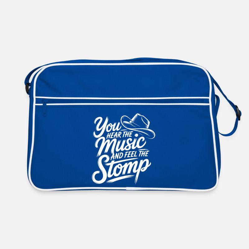 Line Dance Western Music Style Retro Bag