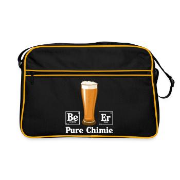 Pure chimie - Sac Retro - noir/or - Devant
