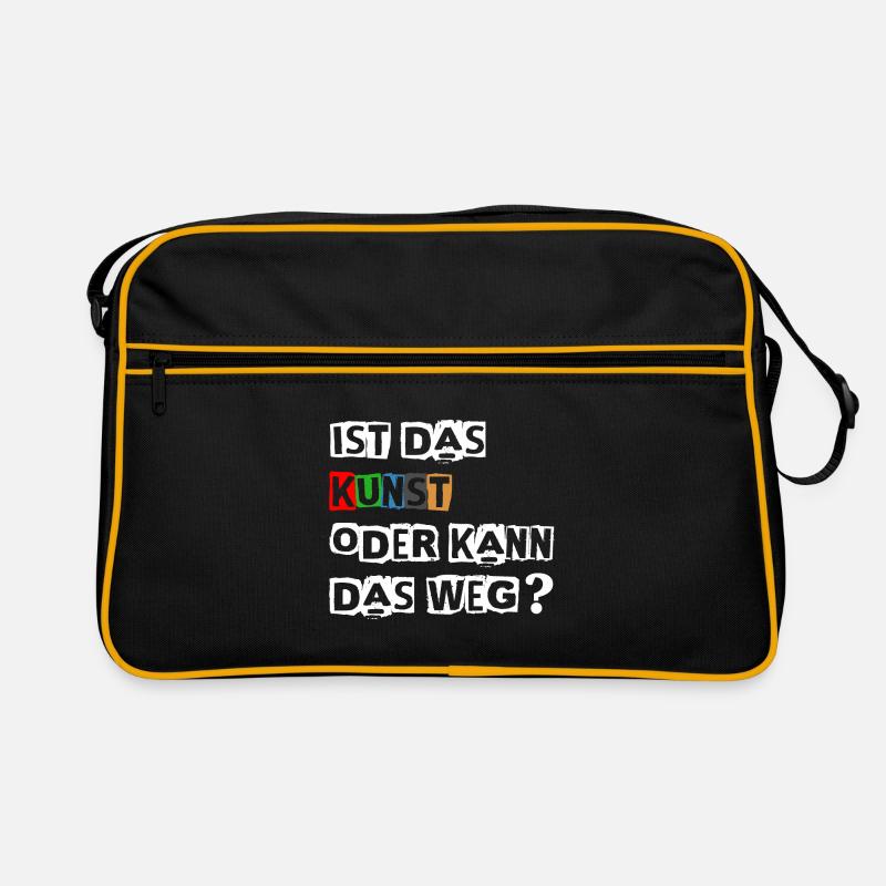 Énonciation drôle Sac Retro