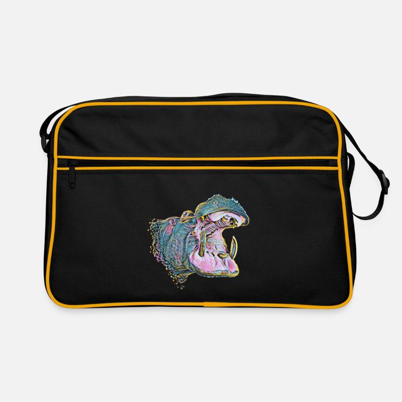hippopotame Sac Retro