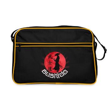 Bushido - Sac Retro - noir/or - Devant