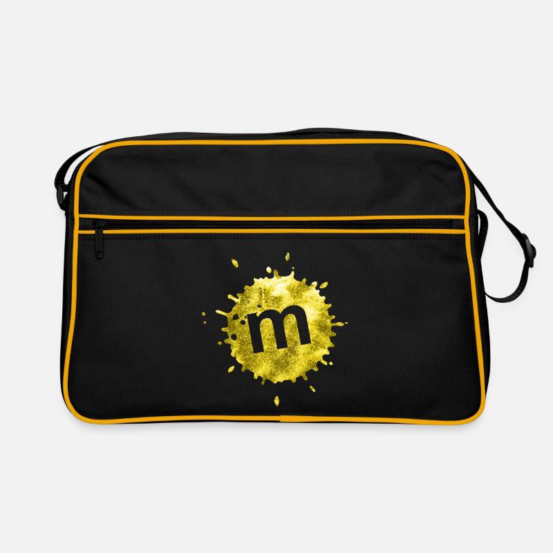 fleck jaune m Sac Retro