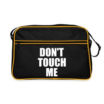 Dont touch me - Sac Retro - noir/or - Devant