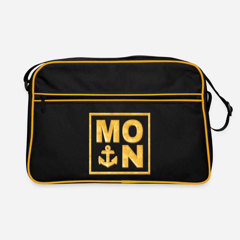 MOIN Anker Gold Retro Tasche