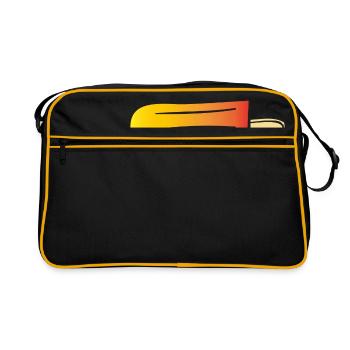 popsicle - Retro Bag - black/gold - Front