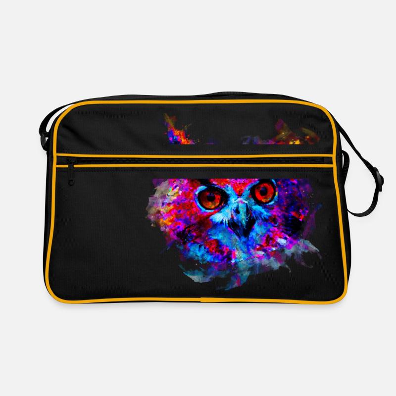 gxp hibou violet bleu parfait Sac Retro