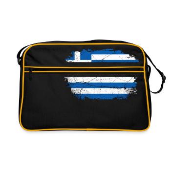 Greece - Retro Bag - black/gold - Front