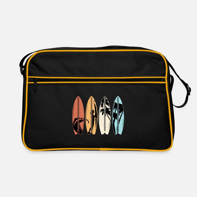 Surfer Gift Vintage Surfing Surfboard Beach Retro Bag