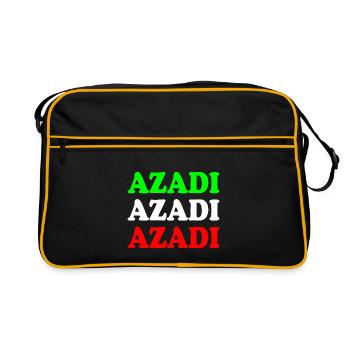 Azadi - Sac Retro - noir/or - Devant