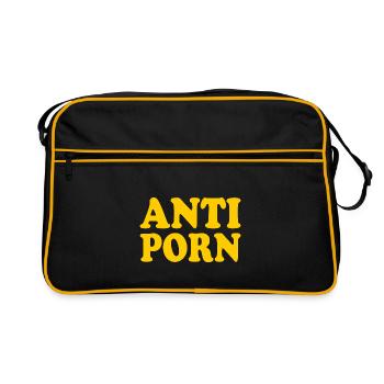 Anti porno - Sac Retro - noir/or - Devant