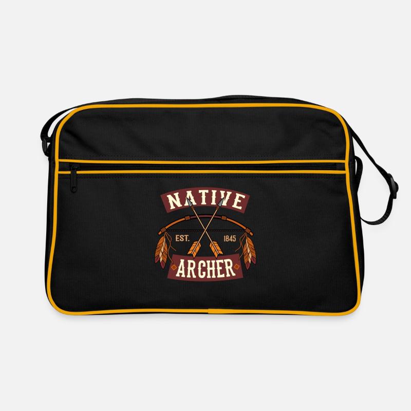 Native Archer l’arc d’indien cool archers Sac Retro