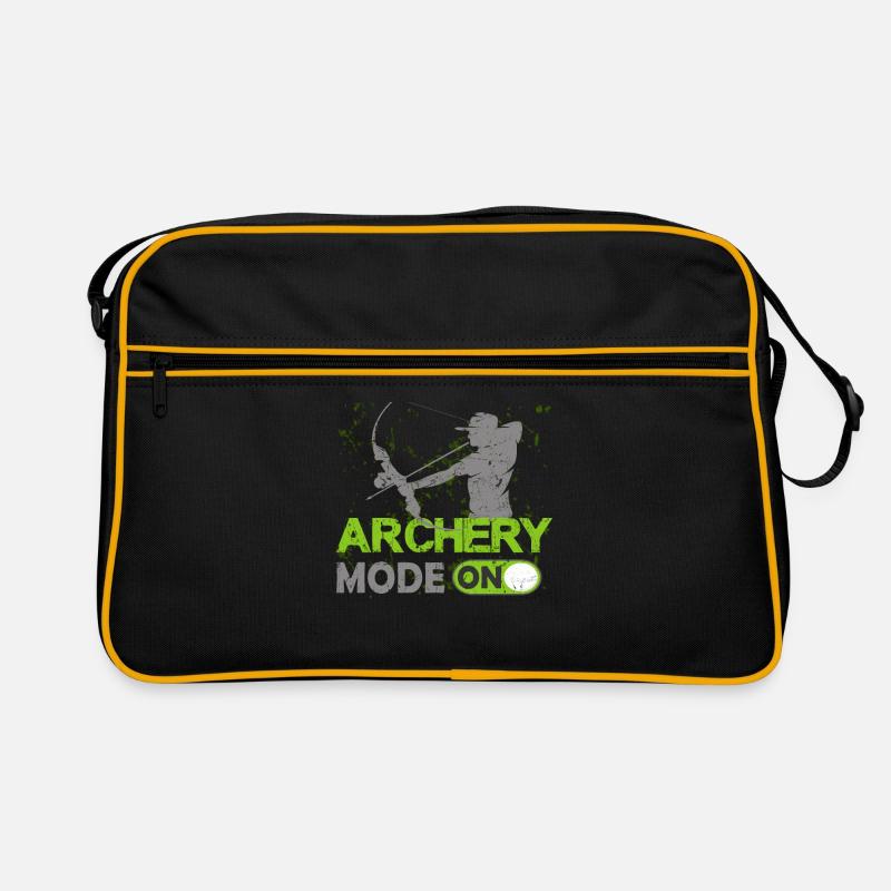 Archery Mode Bogenschießen Geschenk Retro Tasche