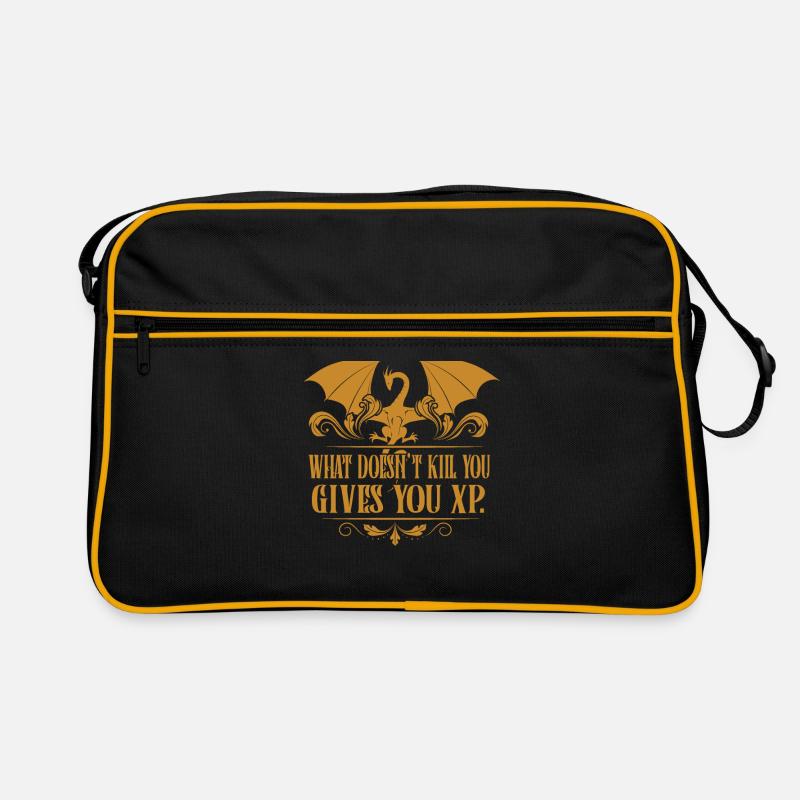 Tabletop RPG Suchti XP Drache Kerker Geschenke Retro Tasche