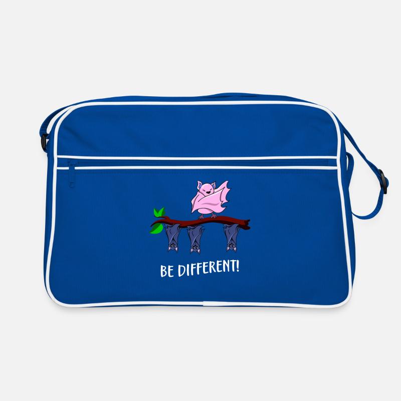 Be Different Funny Dabbing Bat Fun Retro Bag