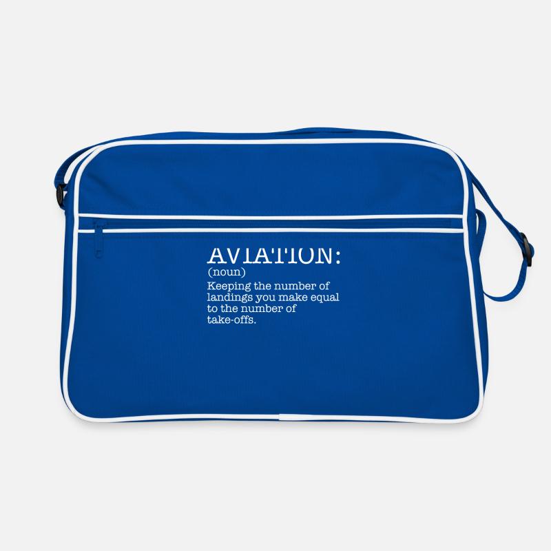 Luftfahrt - Aviation Definition Retro Tasche