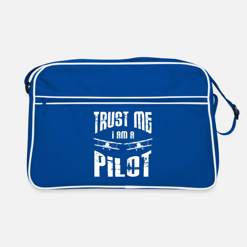 Pilot - Trust Me I Am A Pilot Retro Bag