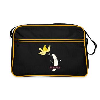 Censored Censored Banana - Retro Bag - black/gold - Front
