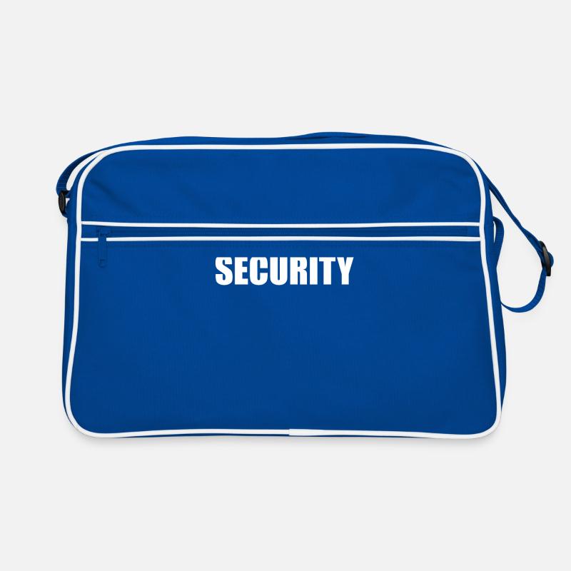 Security - Sicherheitsdienst Firma Mitarbeiter Retro Tasche