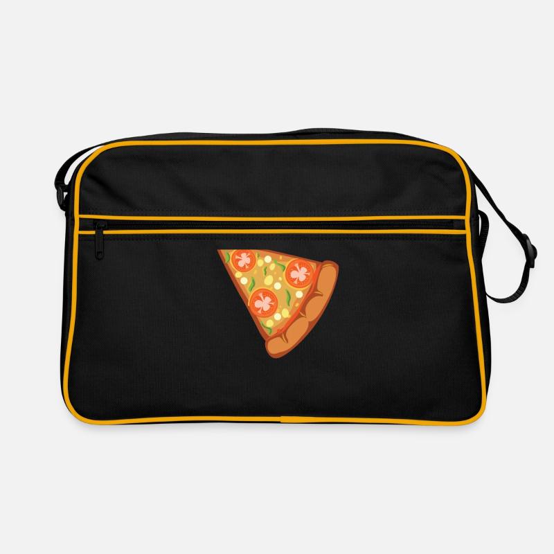 Pizza - nourriture préférée Sac Retro