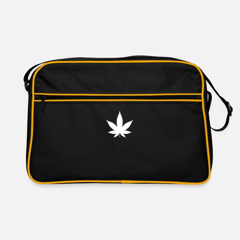 Hemp Leaf - Cannabis - Hemp Retro Bag