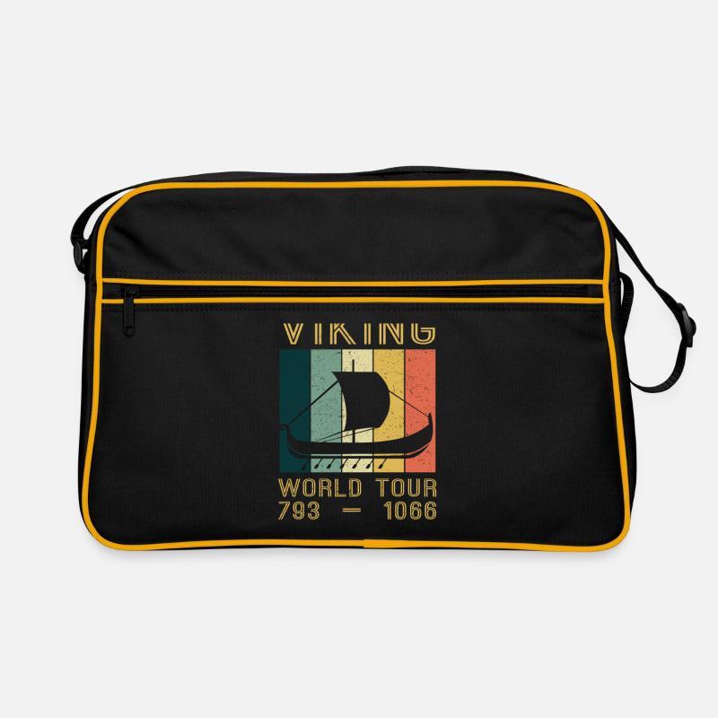 Vikings World Tour Viking Ship Thor Retro Bag