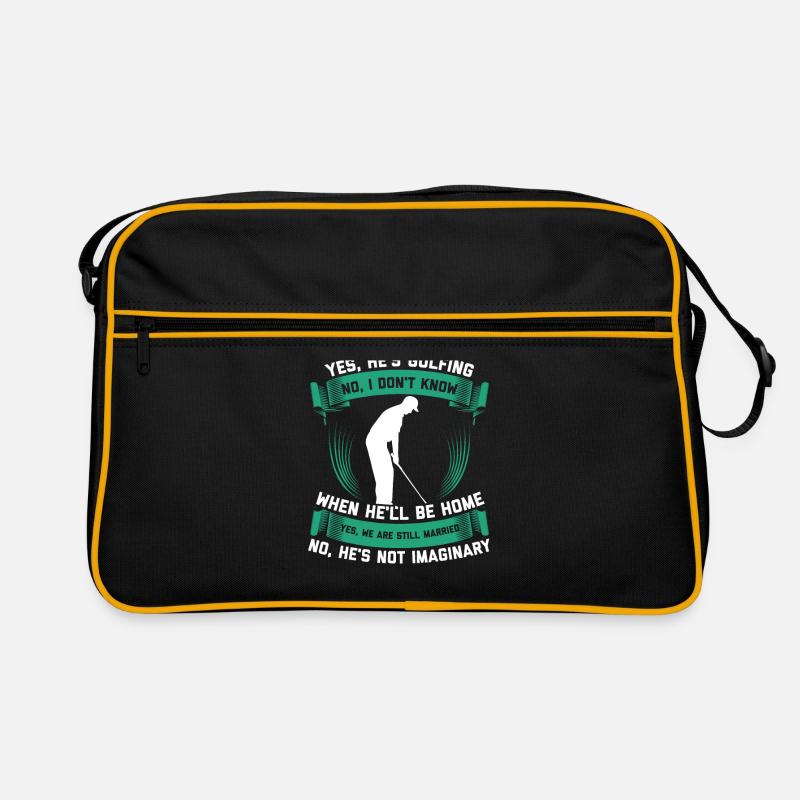 Golf | Golfer Golfspieler Geschenkidee Retro Tasche