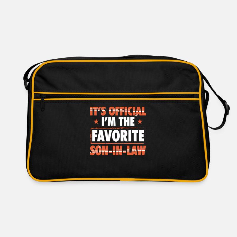 Schwiegersohn Geschenk Lustig Geburtstag Geschenke Retro Tasche