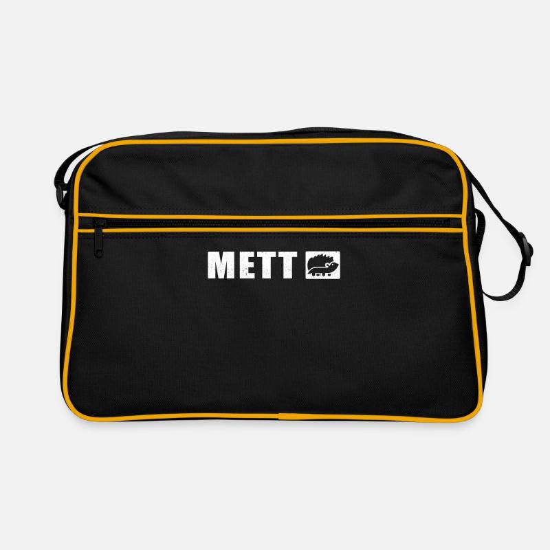 Mettigel | Gift Mettbrötchen Mett minced meat Retro Bag
